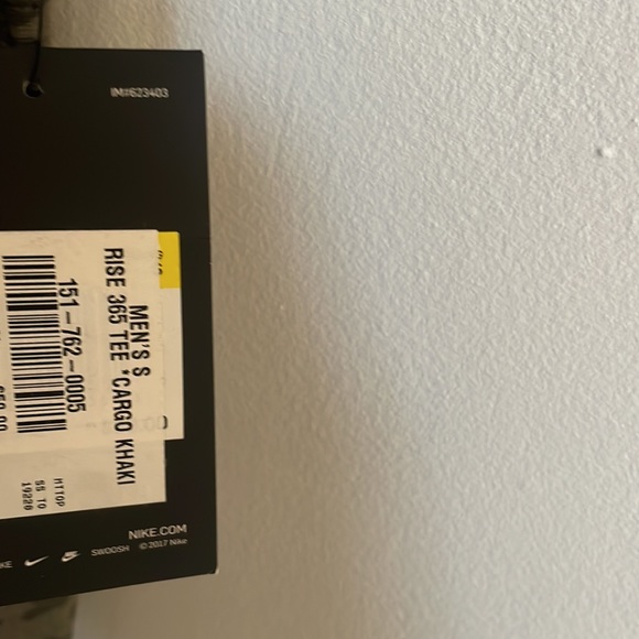 Nike Rise 365 Camo Short Sleeve Dri Fit Running Shirt - Picture 4 of 5